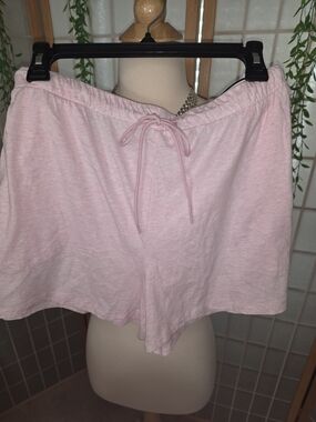 Victoria's Secret Light Pink Cotton Lounge Shorts
